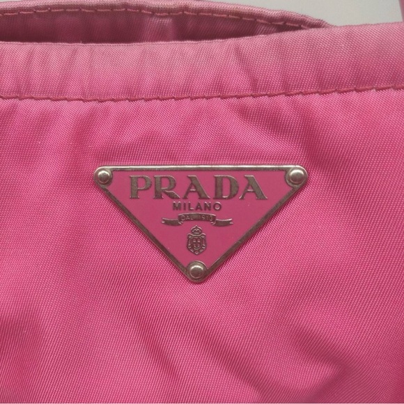 Prada Hot Pink Nylon Tessuto Tote Bag - large - Picture 10 of 14